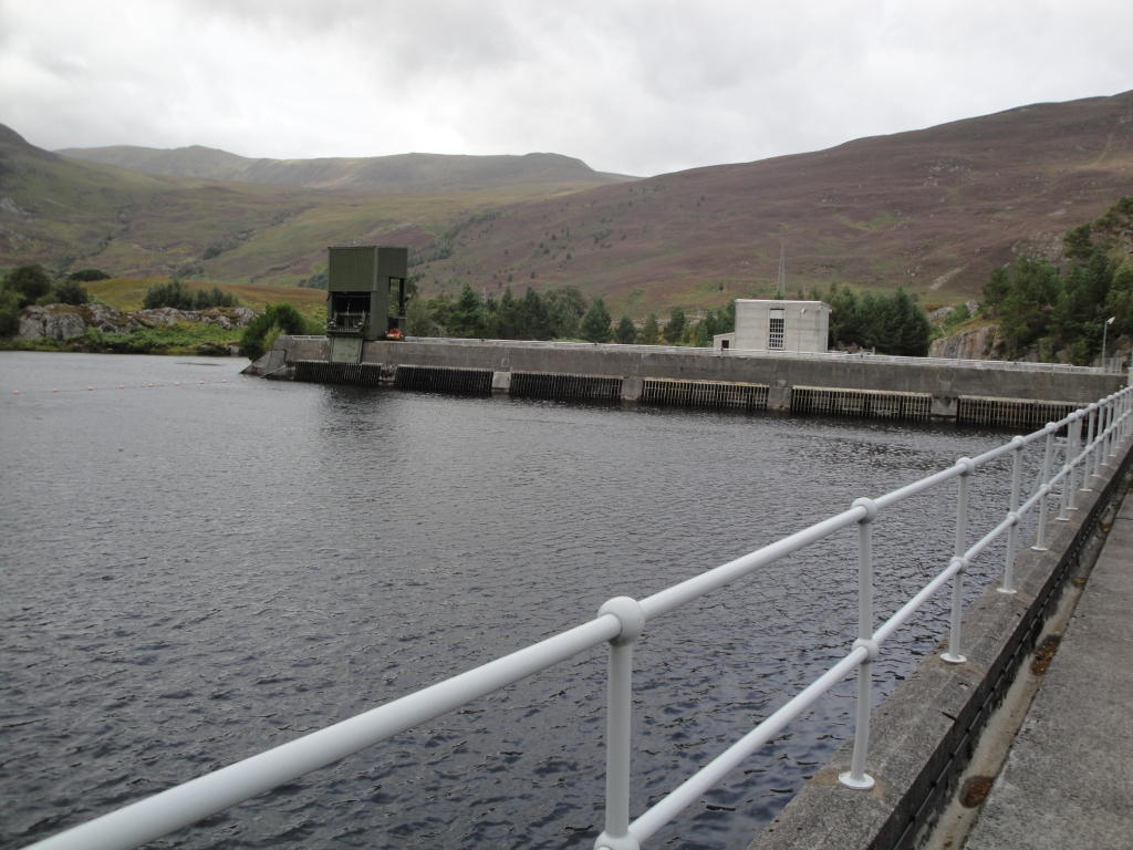 Hydro Electric Dam Wall Photograph