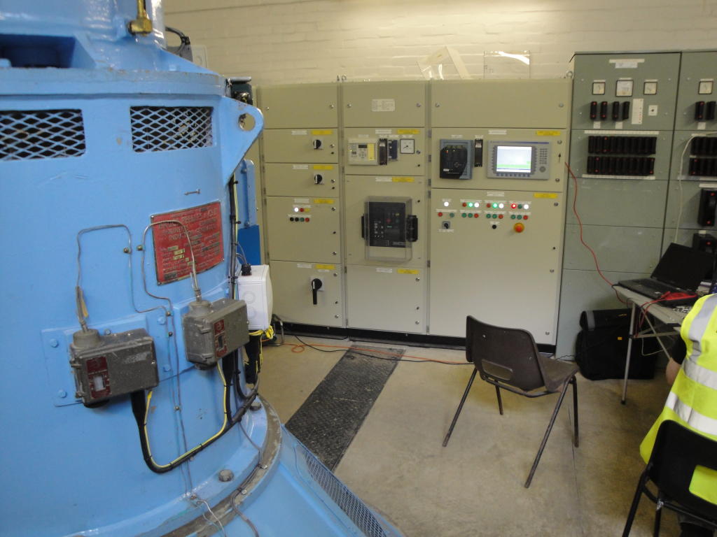 Photograph of a Hydro Electric Generator