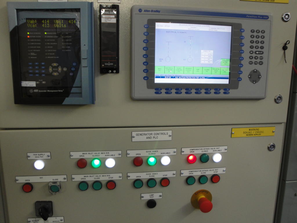 A Hydro Electric Generator Control System