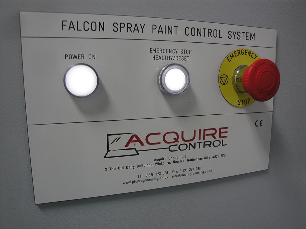 Control Panel Engraving Label