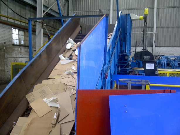 Picture of Recycle Cardboard Conveyor