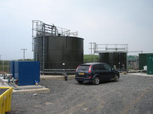 A Membrane Bioreactor Treatment Plant used to treat Wastewater from a landfill site in Scotland