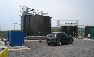 A Membrane Bioreactor Treatment Plant used to treat Wastewater from a landfill site in Scotland