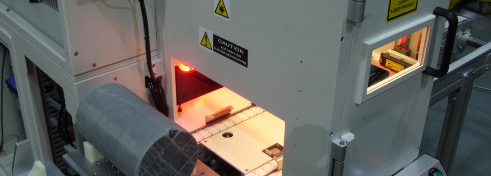 A look at a Laser Part Marking System used in the Automotive industry
