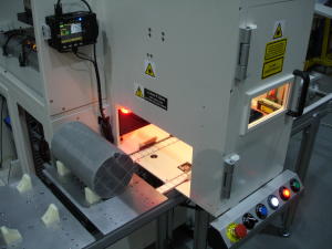 A look at a Laser Part Marking System used in the Automotive industry