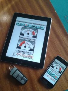 An Automation IoT System for a HMI using an iPhone and iPad