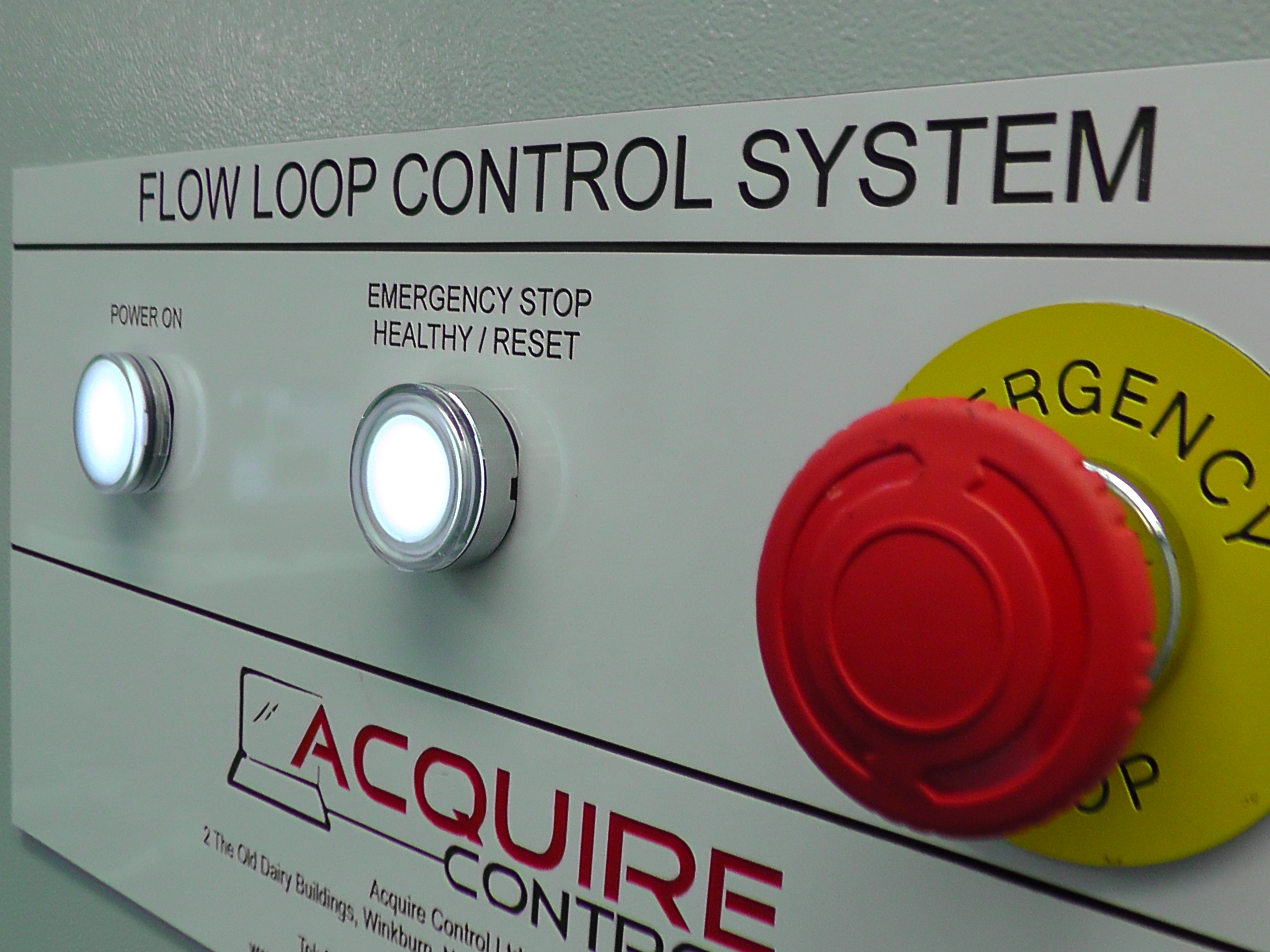 Flow Loop Control System by Acquire Control Ltd